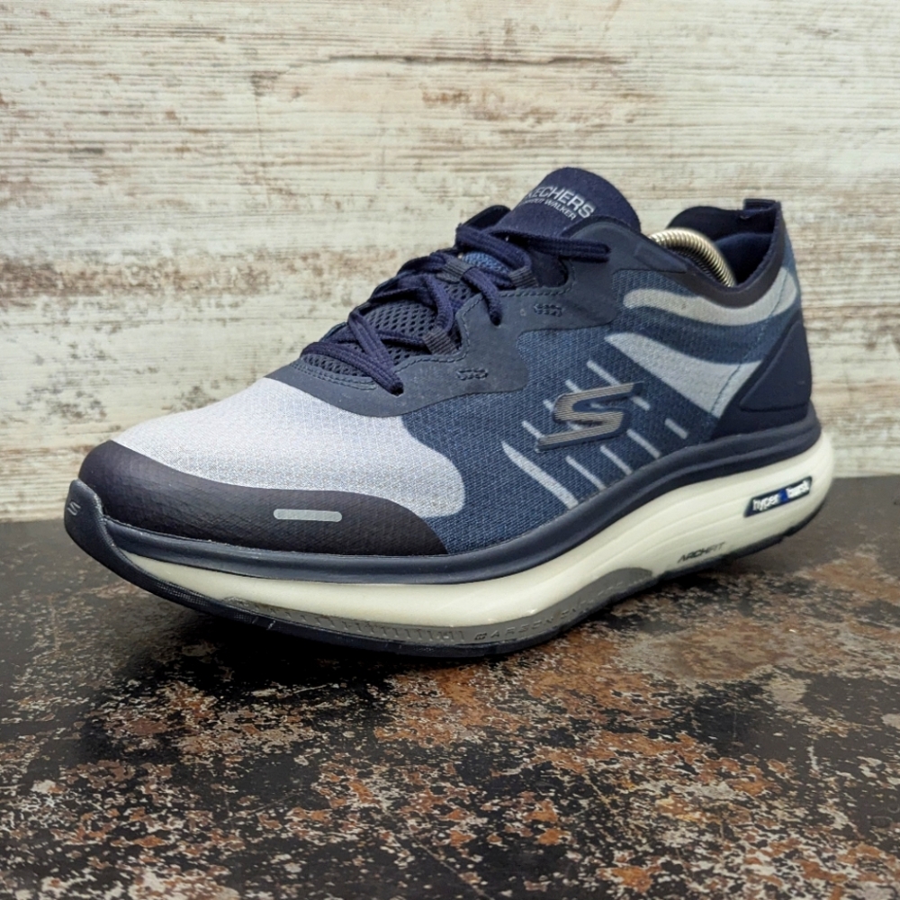 Mens Skechers GoWalk Workout Walker Ultra Shoes Sz 13 M Used 216245 NVY